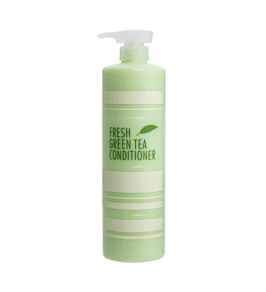 Semitratamiento de té verde fresco